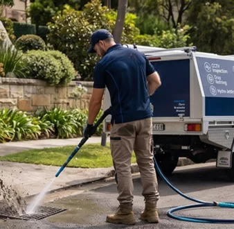 Treating a smelly drain at a Maraylya home